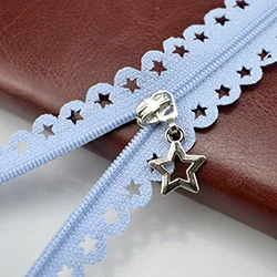 10 шт. Meetee 3#25 см Красивые закрытые нейлоновые молнии для DIY сумка портновский пошив ремесло аксессуары для одежды 18 цветов A1-3 - Цвет: 1 light blue