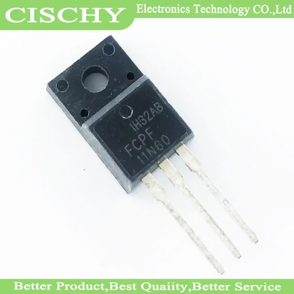 

10 шт./лот 11N60ES FCPF11N60 11N60 SPA11N60C3 TO-220F в наличии на складе