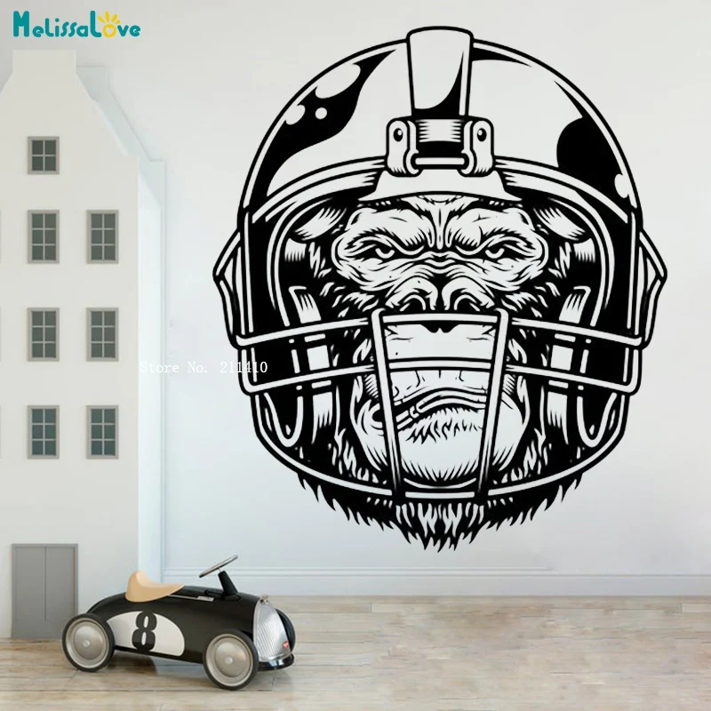 Gorilla обои с рисунком Американский футбол художественные наклейки для футбола