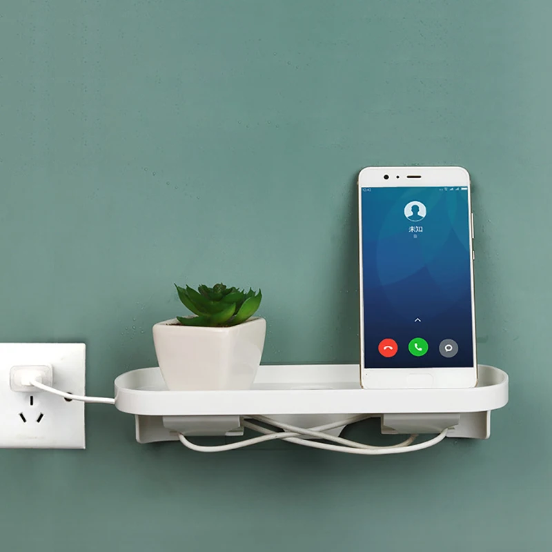 Кухонный стеллаж для хранения пластмассовый шкаф полка Нескользящая Полка