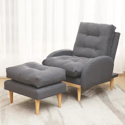 

Chaise sofa lazy sofa chair folding chair bedroom living room adjustable light luxury recliner