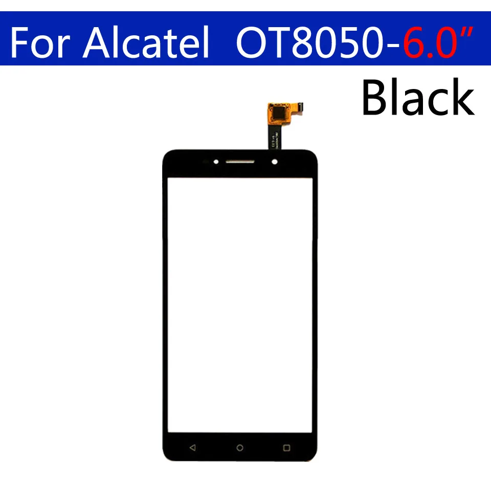 Сенсорный экран для Alcatel One Touch Pixi 4 OT 8050D 8050 OT8050 Сенсорная панель Датчик дигитайзер