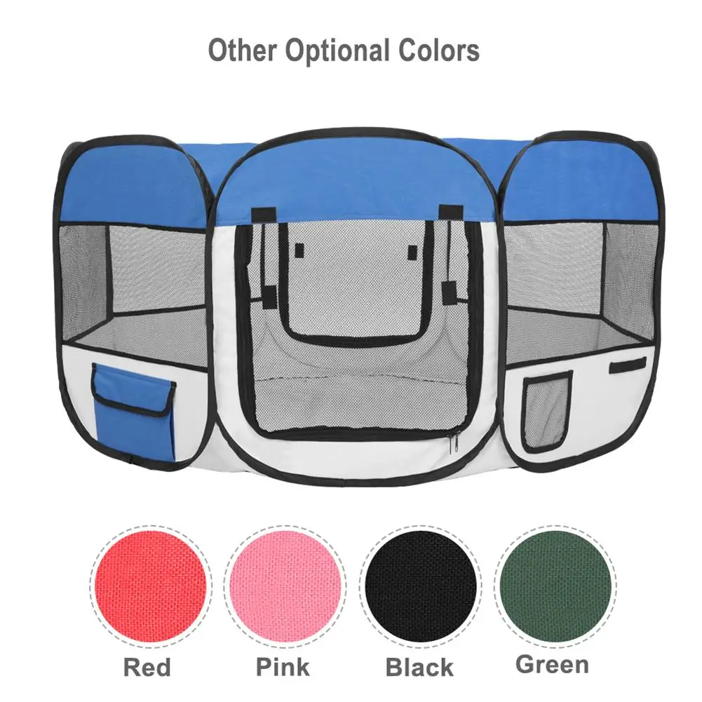 

Portable Outdoor Kennels Fences Pet Tent Houses For Large Small Dogs Foldable Indoor Playpen Puppy Cats Pet Cage Delivery Room