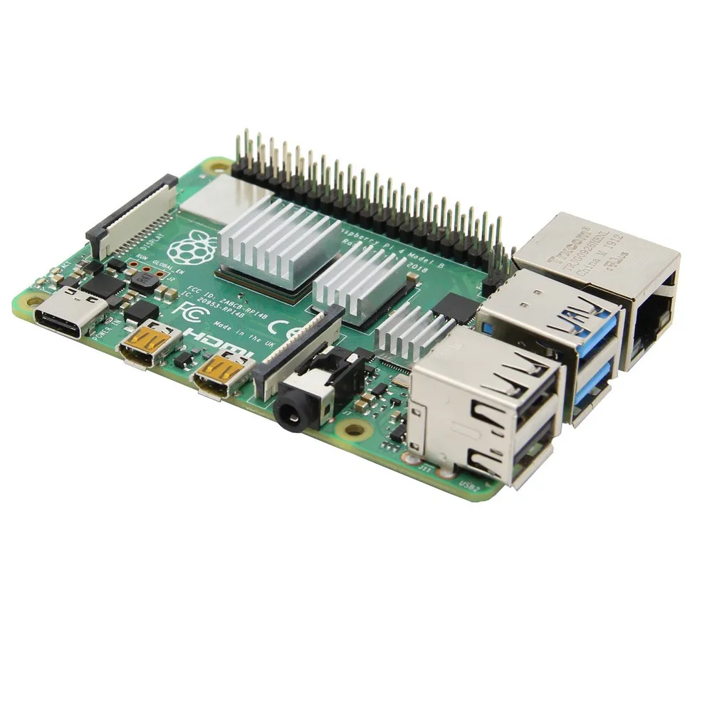 Радиатор Raspberry Pi 4 3 шт. алюминиевый радиатор охлаждения 4B для Model B|Аксессуары