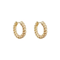 korea women earrings 2021 trend stud anti allergy gold ear ring girl fashion 2022 new year jewelry accessories