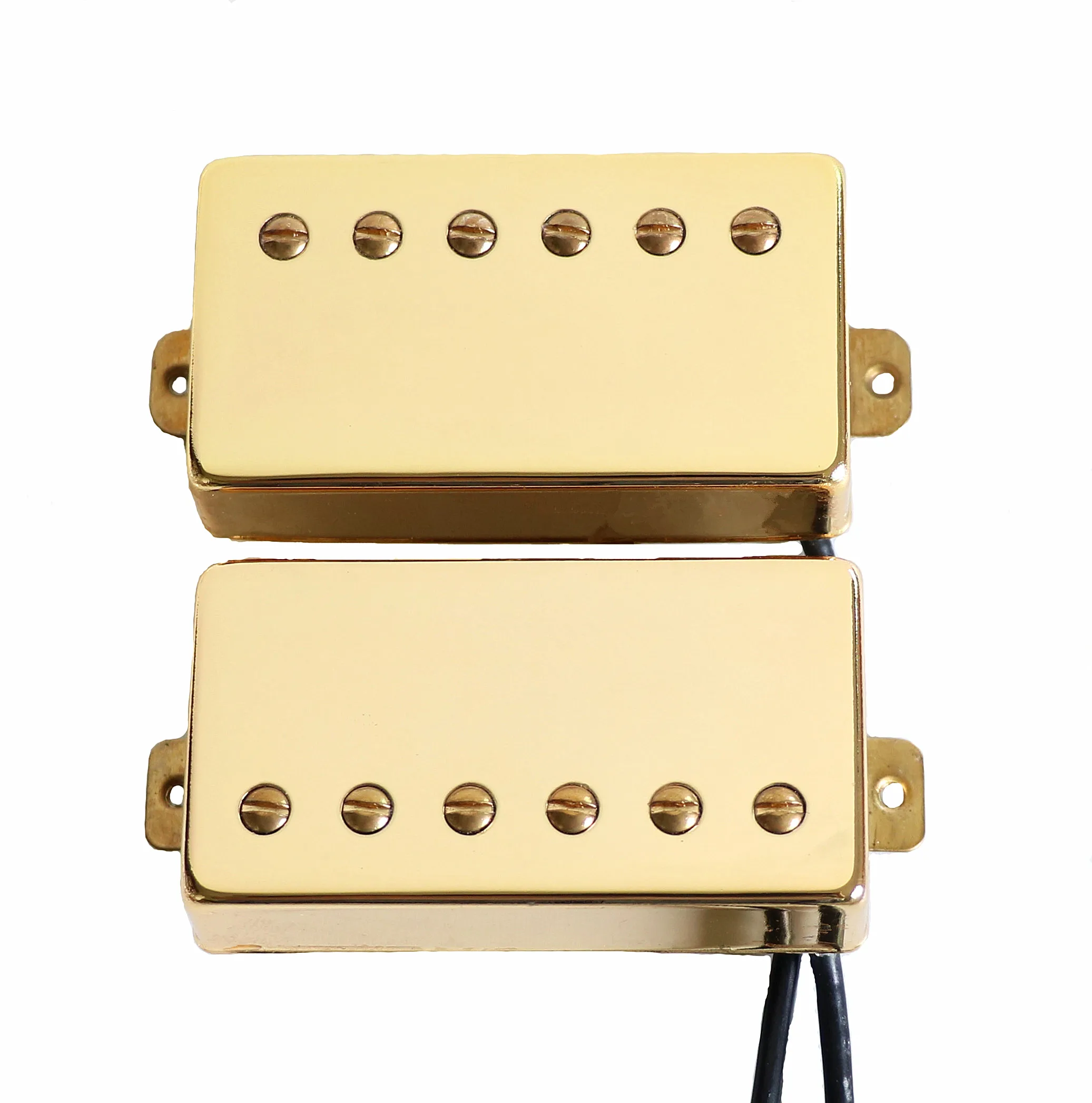 Donlis 1 Набор Alnico 5/2 бар хромовый цвет lp электрогитара пикапы humbucker с кольцами