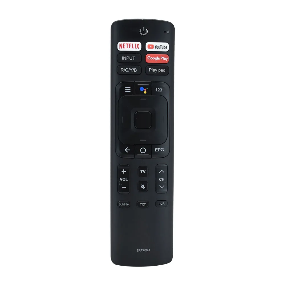 New Original Voice Remote Control ERF3I69H for Hisense 55RG ERF3169H 50RG UHD 4K TV with Google Search Assistant Netflix Youtube