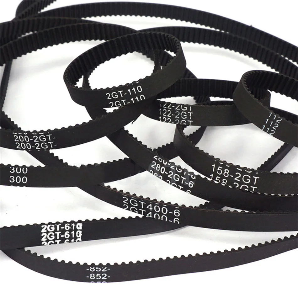

1Pcs 2GT-494 To 2GT-610 3D Printer Parts Closed Loop Rubber Timing Belt GT2 Width 6mm 10mm Synchronous Belts Part