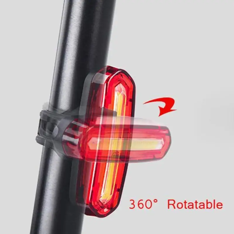 

Led Bicycle Light Set USB Charging Front Rear Taillight Safety Warning Lamp MTB Road Mountain Bike Lights