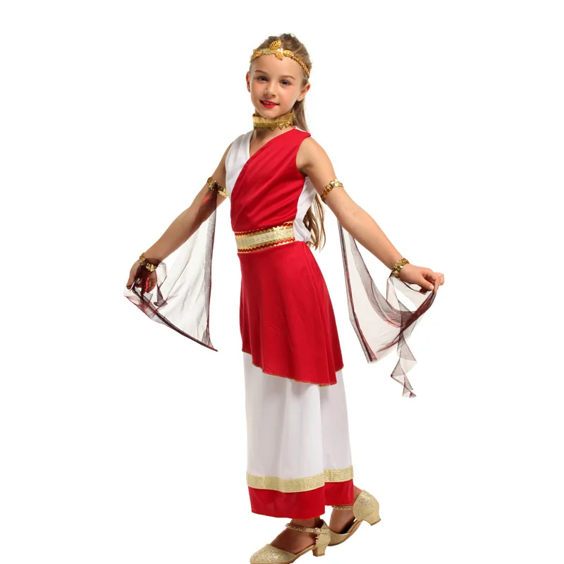 Костюм принцессы для детей с изображением древнего египетского фараона