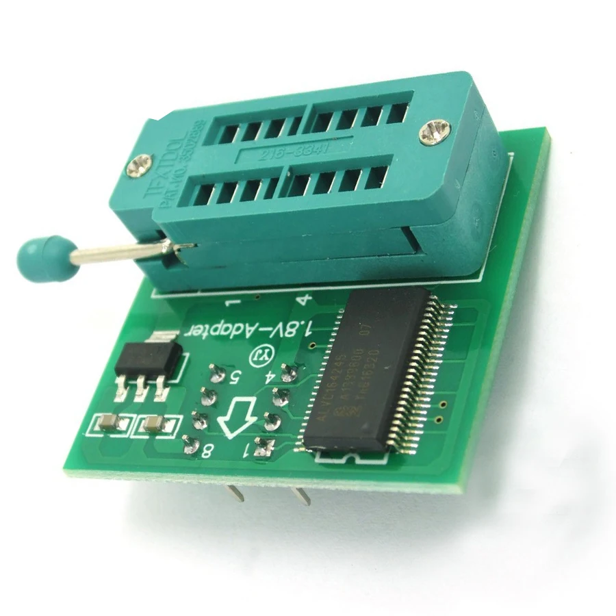 Адаптер 1 8 в для Iphone или материнской платы SPI Flash SOP8 DIP8 W25 MX25 программатор TL866CS TL866A