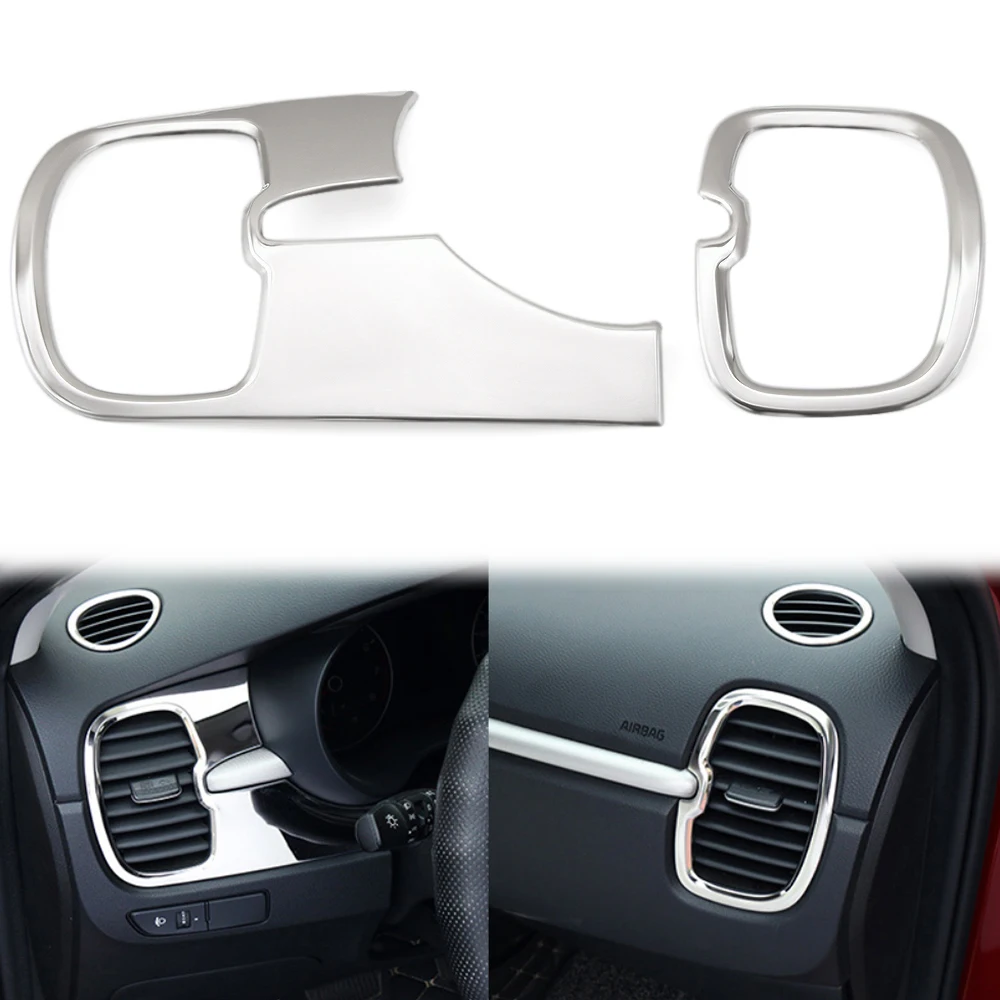 Автомобильный Стайлинг для Kia Rio 4 x линейные аксессуары воздушный выход круг