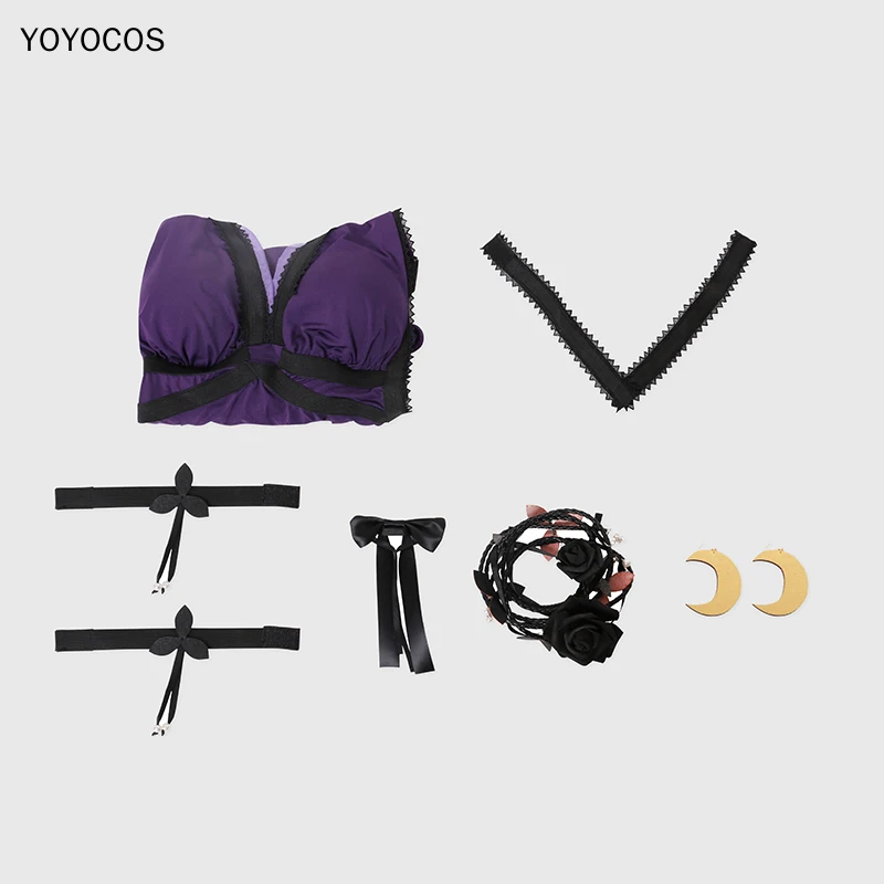 YOYOCOS Tifa костюм для косплея финальная фантазия VII ремейк весеннее фиолетовое