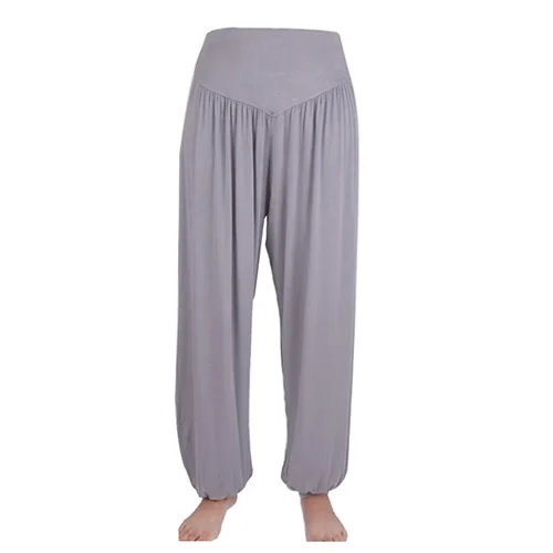 

Women's Comfy Harem Loose Long Pants Belly Dance Boho Wide Trousers
