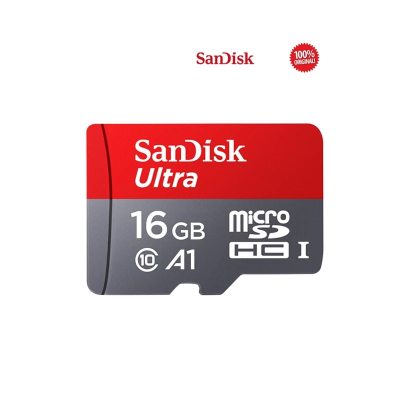 

Sandisk A1 Memory Card 16GB 32gb 64GB 128GB 200GB 256GB 400GB Micro sd card Class10 UHS-1 flash card Memory Microsd TF/SD Card