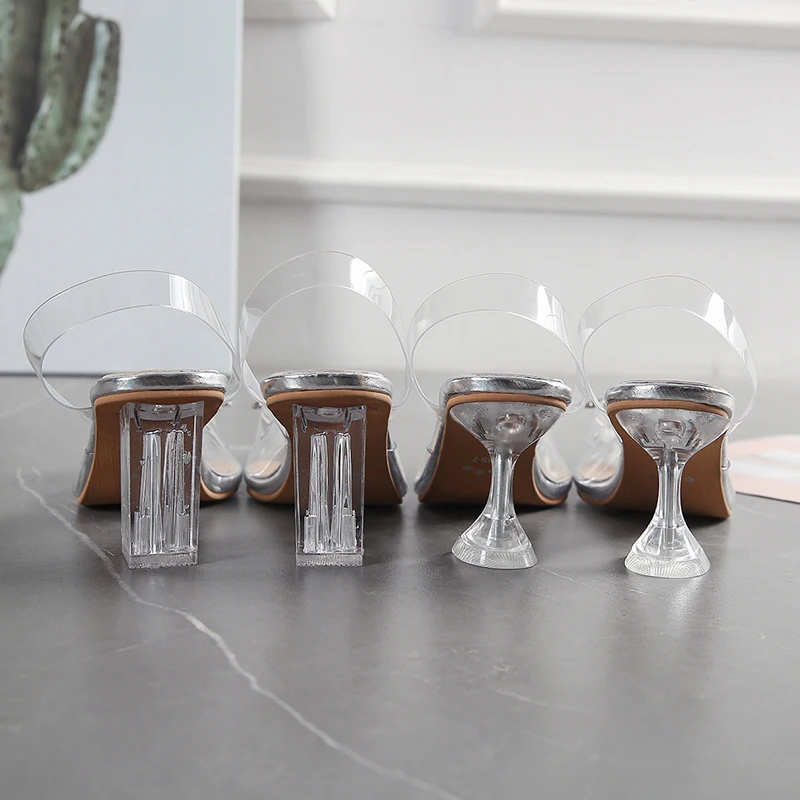 Женские туфли лодочки Элегантные на высоких каблуках со стразами и острым носком