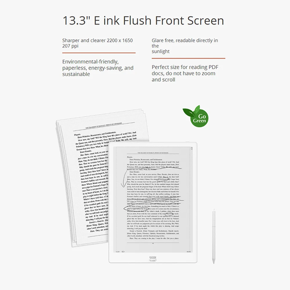 Новая модель BOOX MAX3 из устройства для чтения электронных книг в первую очередь