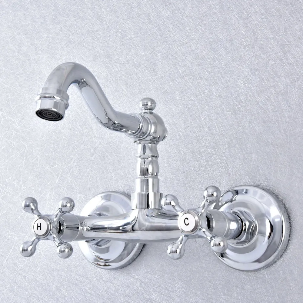 Смесители для раковины полированный хром ванной комнаты кухонный кран