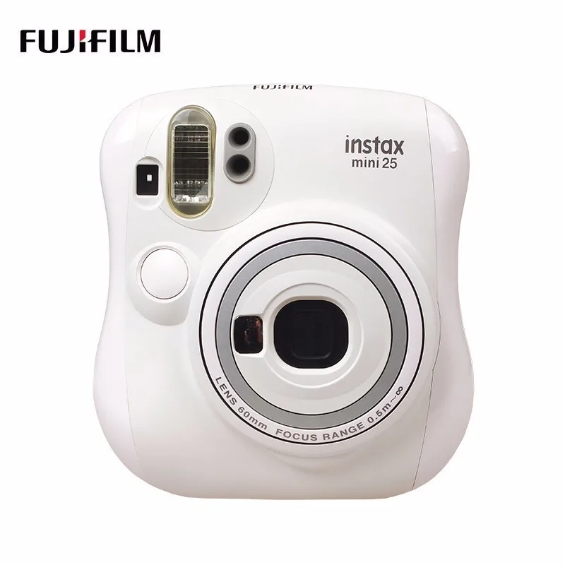 White FUJIFILM Cheki Instant. camera Kumamon Instax 25 New F. S fujifilm instax mini плёночная камера instax mini 25 camera - Цвет: White