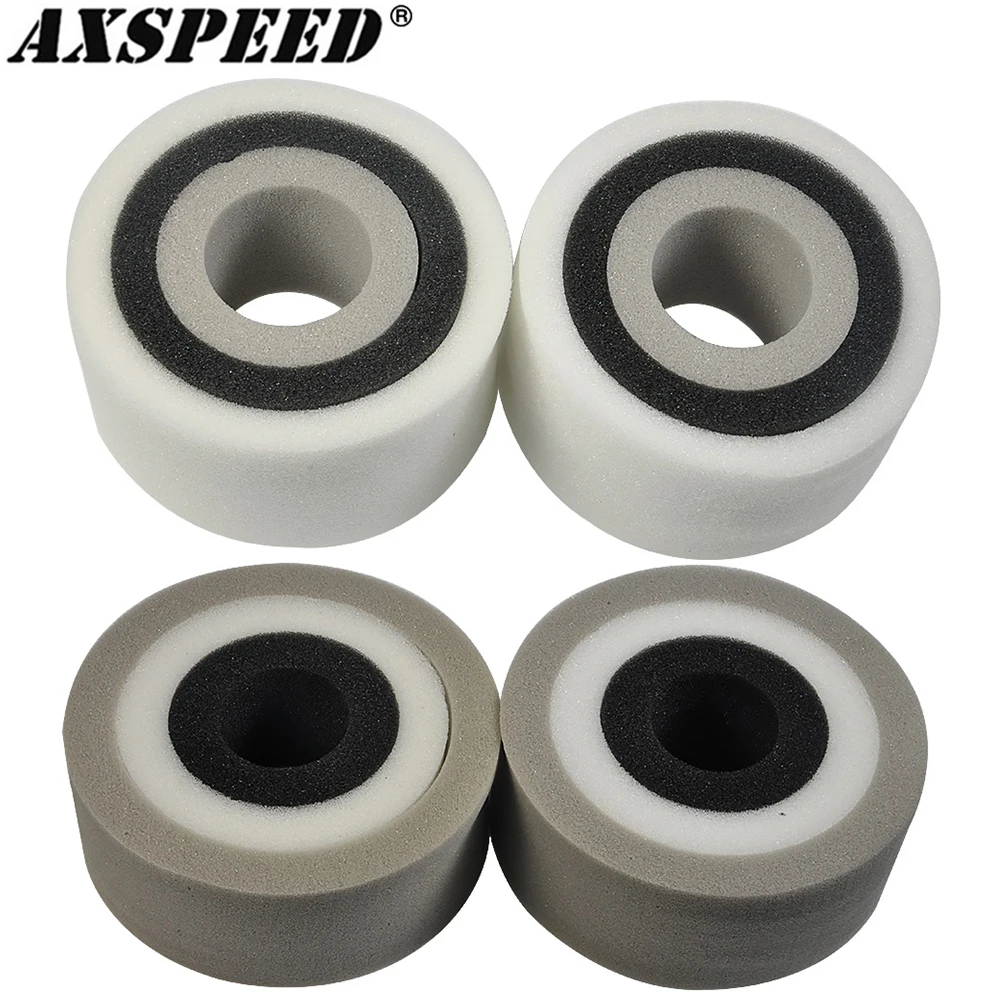 

AXSPEED 4 шт. RC автомобильные шины губка подкладка из пеноматериала три сегмента вставка губка для инкрустации подходит для колесных шин 2,2 дюйм...