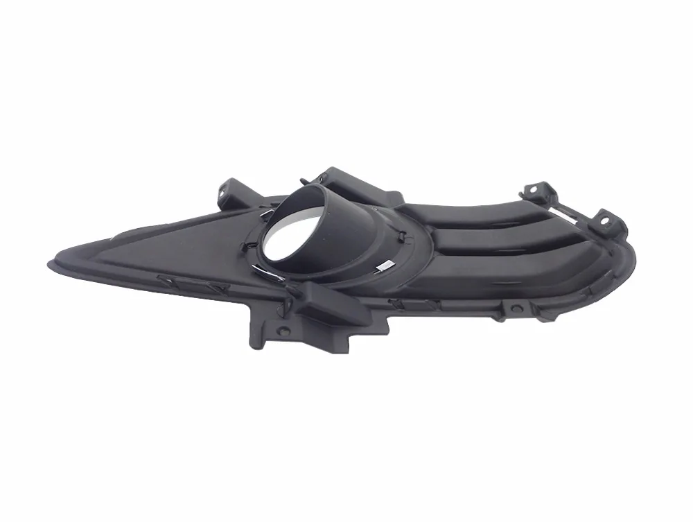 1 шт. глянцевый черный левый передний бампер противотуманный светильник рамка