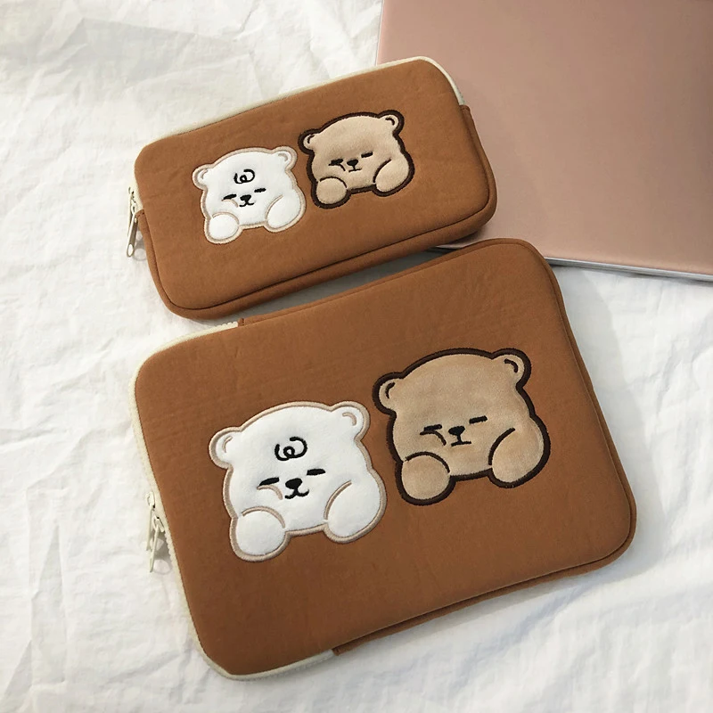kawaii bear сумка для ноутбука 11 13 дюймо