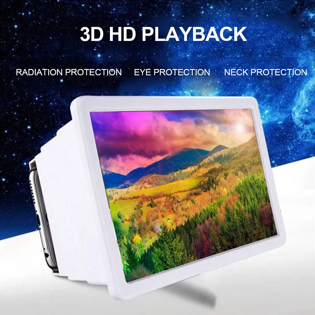 Универсальный мобильный увеличитель для экрана телефона 3D увеличительное видео