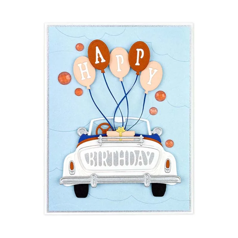 Металлические штампы с днем рождения резак 2020 материал для скрапбукинга и