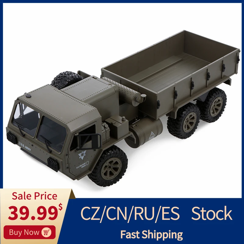 Fayee FY004A 1/12 6WD 2 4 ГГц RC военный автомобиль армейский 20 км/ч внедорожник с супер