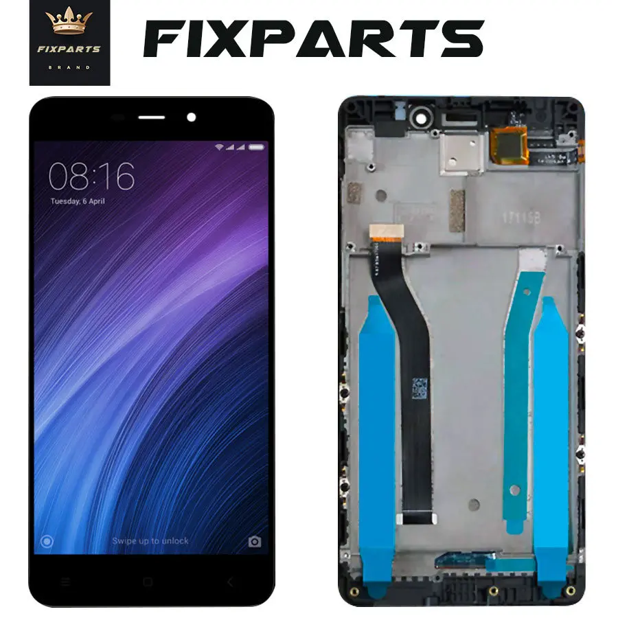 100% протестированный хорошо 5 0 &quotдля xiaomi redmi 4 Pro LCD дисплей сенсорный экран