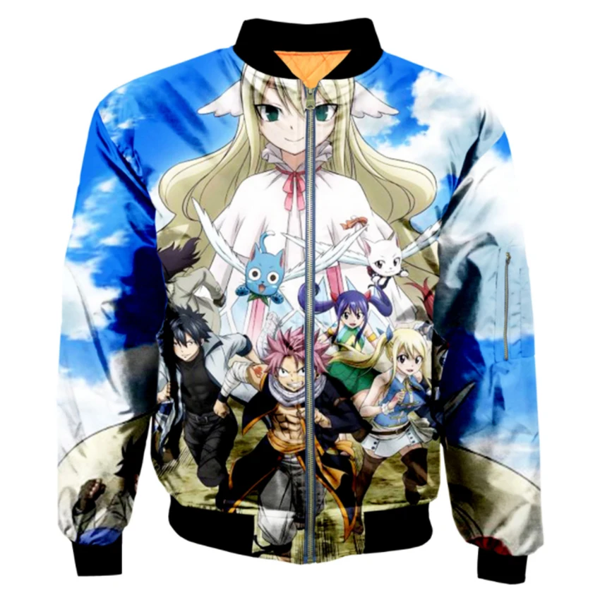 Оптовая продажа ветровки бейсбольные утолщенные 3D печатных бомбардировщик