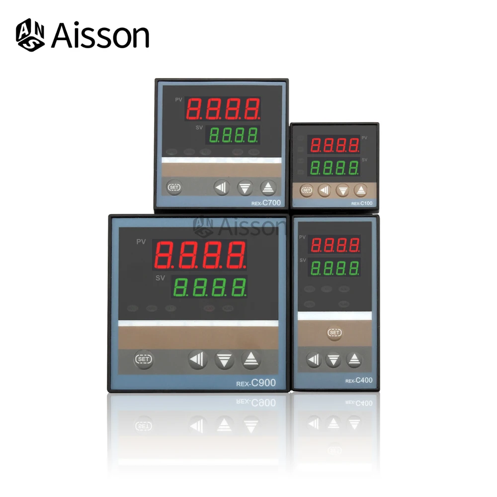 Temperature controller Digital display PID REX-C100-C400-C700-C900 Thermostat SSR Relay output