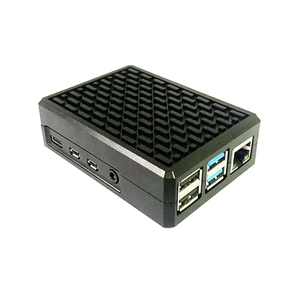 

Pastall NEW RASPBERRY PI 4 ALUMINUM CASE WITH HEATSINK