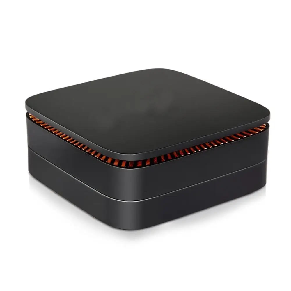 Мини ПК AK1 Intel Celeron Apollo Lake J3455 четыре ядра Windows 10 4 Гб ОЗУ 32 ПЗУ SATA SSD HDD двойной дисплей