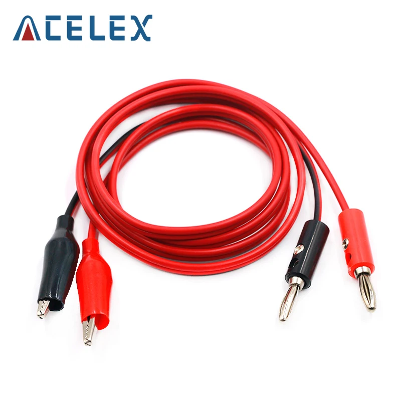 Кабель-щуп для осциллографа 4 мм 1 м 3 фута красный черный | Обустройство дома