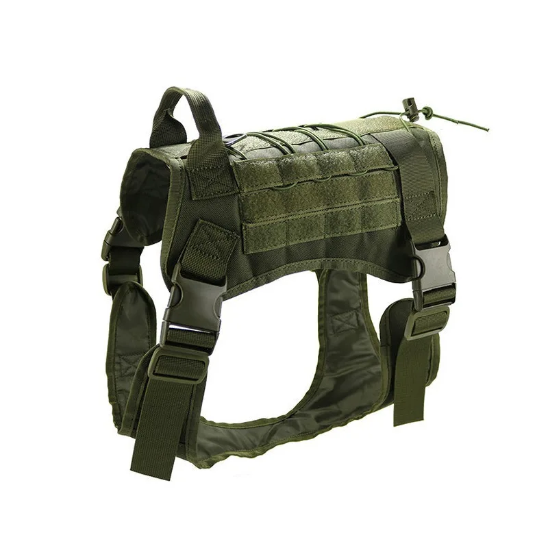Hunting Vest Tactical Dog Modular Harness with No Pull Front Molle Clip law enforcement K9 Working Cannie | Спорт и развлечения