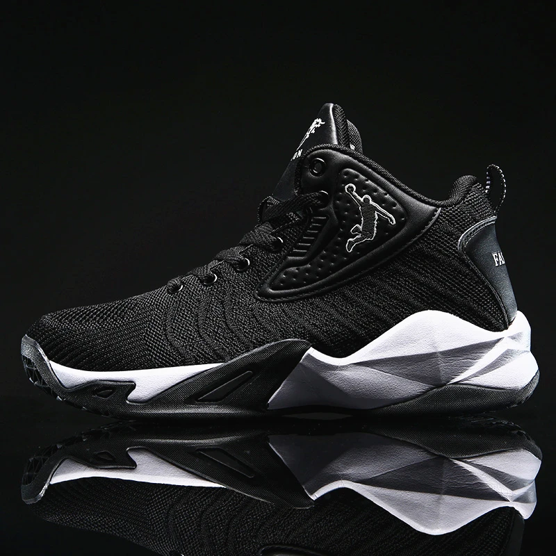 Мужские баскетбольные кроссовки с воздушной подушкой дышащие Нескользящие