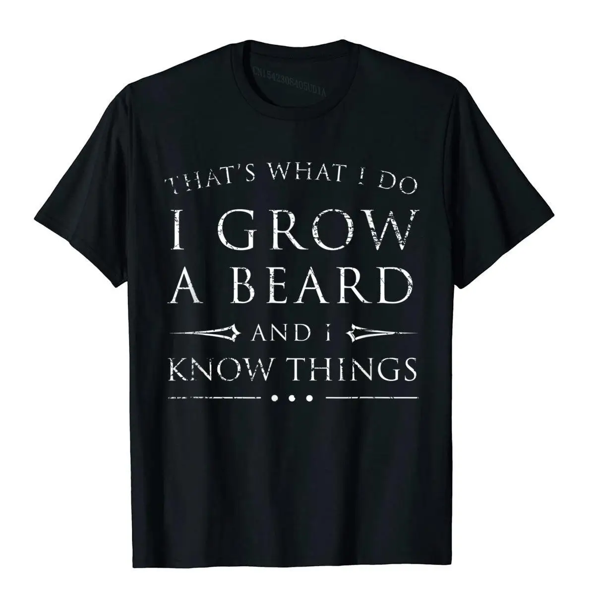 

Рубашка I Grow A борода и я знаю вещи, Забавные милые подарочные топы, футболка, Европейский хлопковый Мужской Топ, облегающие футболки