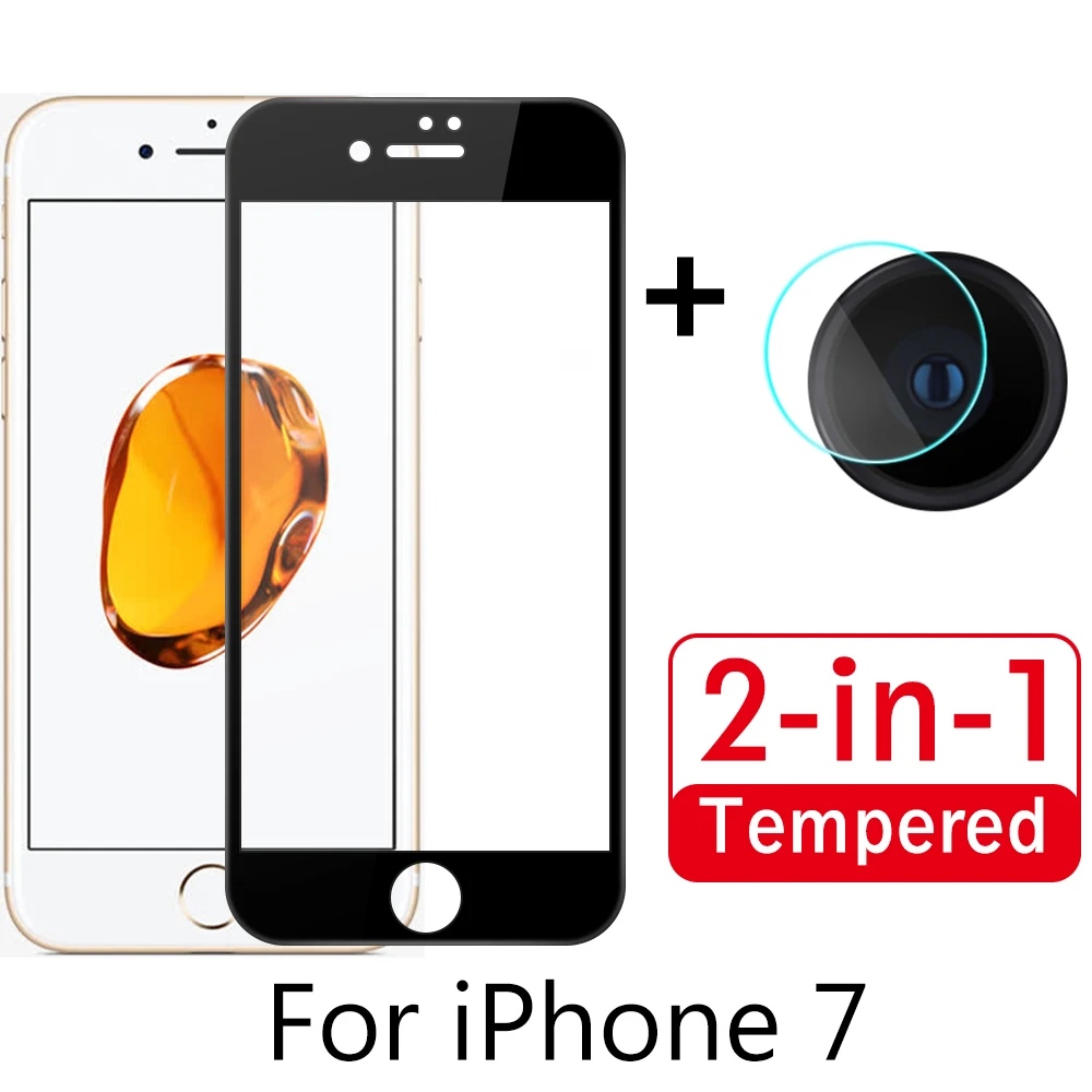 Защитное стекло 2 в 1 для iPhone X XS Max XR закаленное Защитная пленка объектива камеры