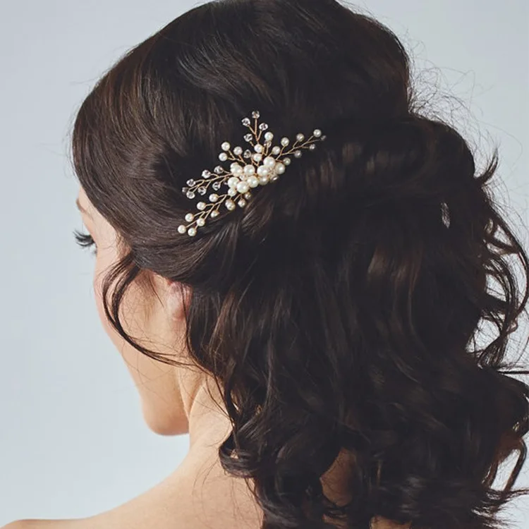 1 шт. белые жемчужные декоративные булавки для волос популярная модная свадебная