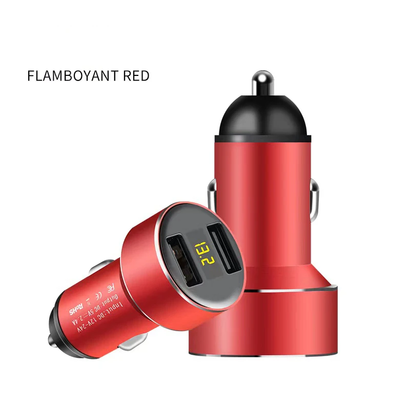

Dual USB Car Charger Fast Charging Quick Phone Charge Adapter For iPhone 12 11 Pro Max 6 7 8 Plus Xiaomi Redmi Huawei
