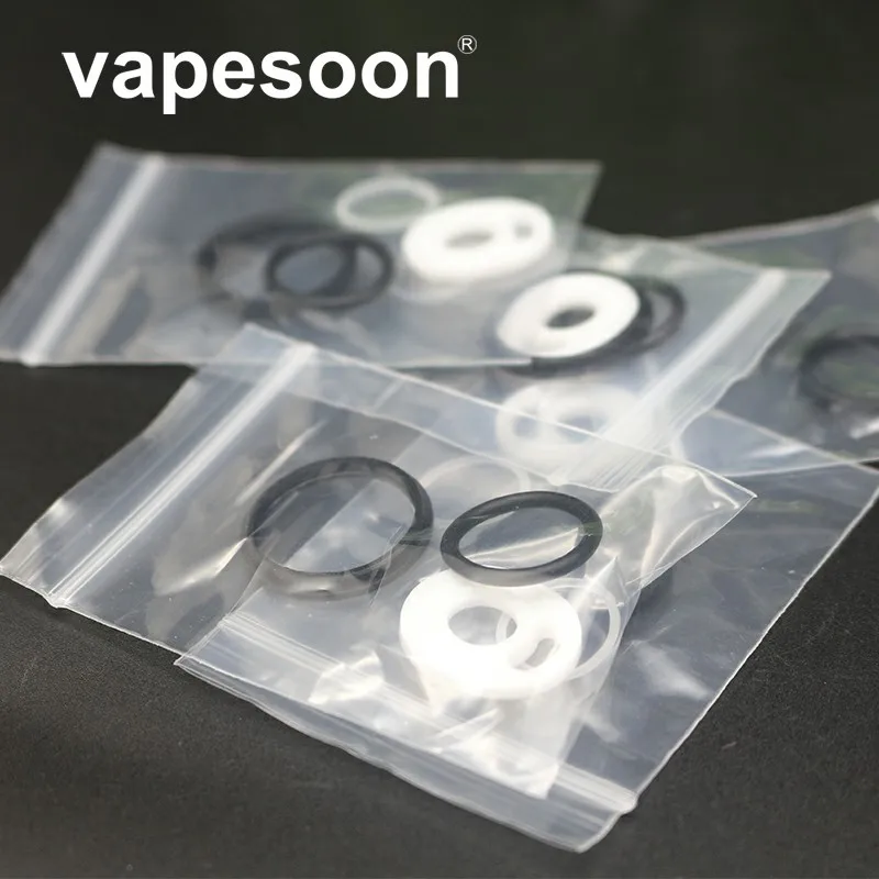 

2 packs(4rings/pack) Replacement O Ring Seal Rubber Silicone Sealing kit For Smok TFV12 Prince Tank Atomizer