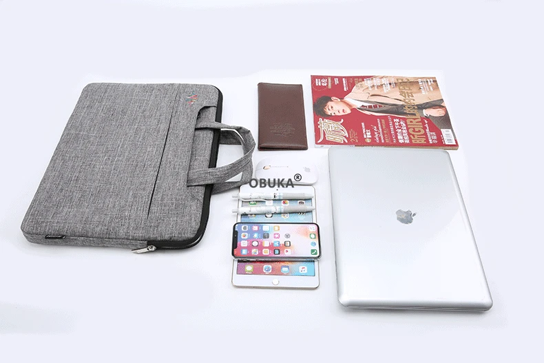 briefcase laptop bag for xiaomi dell lenovo hp macbook air pro retina m1 13 14 15 15 6 inches notebook computer travel handbag free global shipping