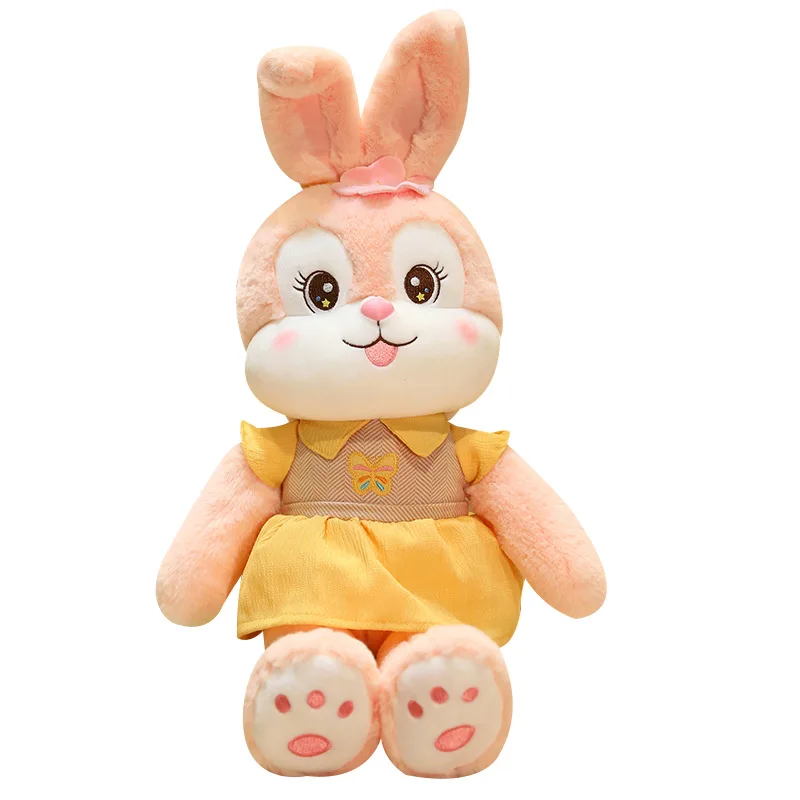 

60/80cmCuteStuffed Rabbit Plush Toy Soft Toys cushion Bunny Kid Pillow Doll Birthday Gifts for Children Baby Accompany Sleep Toy