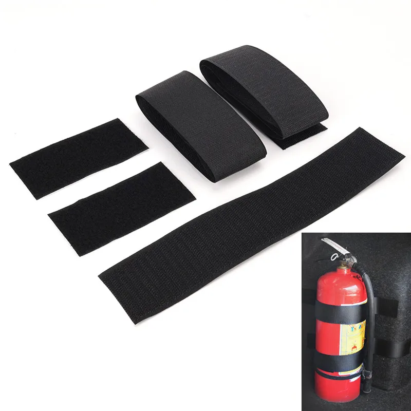 

4pcs/set Safety Strap Kit Accessories Car Trunk Store Rapid Fire Extinguisher Holder Inexpensive and High Quality