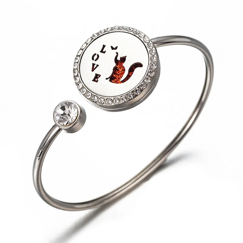 Духи любовь браслет эфирное масло диффузор ароматерапия кристалл коробка Дерево