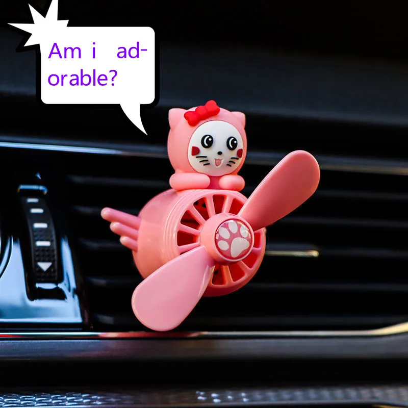 Симпатичный мультяшный освежитель воздуха ароматизатор с вентиляционным