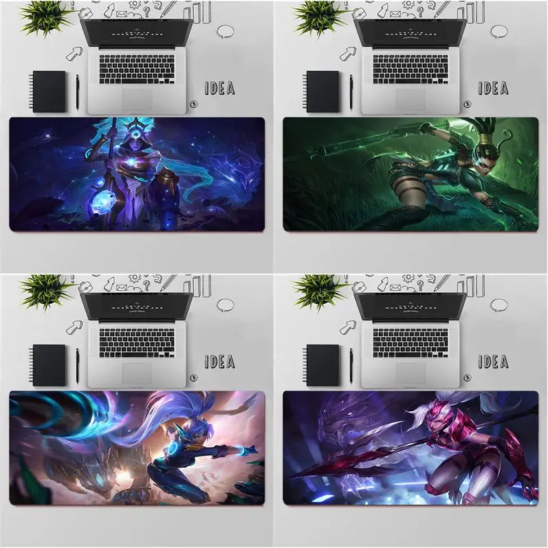 

FHNBLJ Top Quality league of legends Nidalee Office Mice Gamer Soft Mouse Pad Free Shipping Large Mouse Pad Keyboards Mat