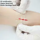 2 шт., повязка на молнии для ран, без иглы