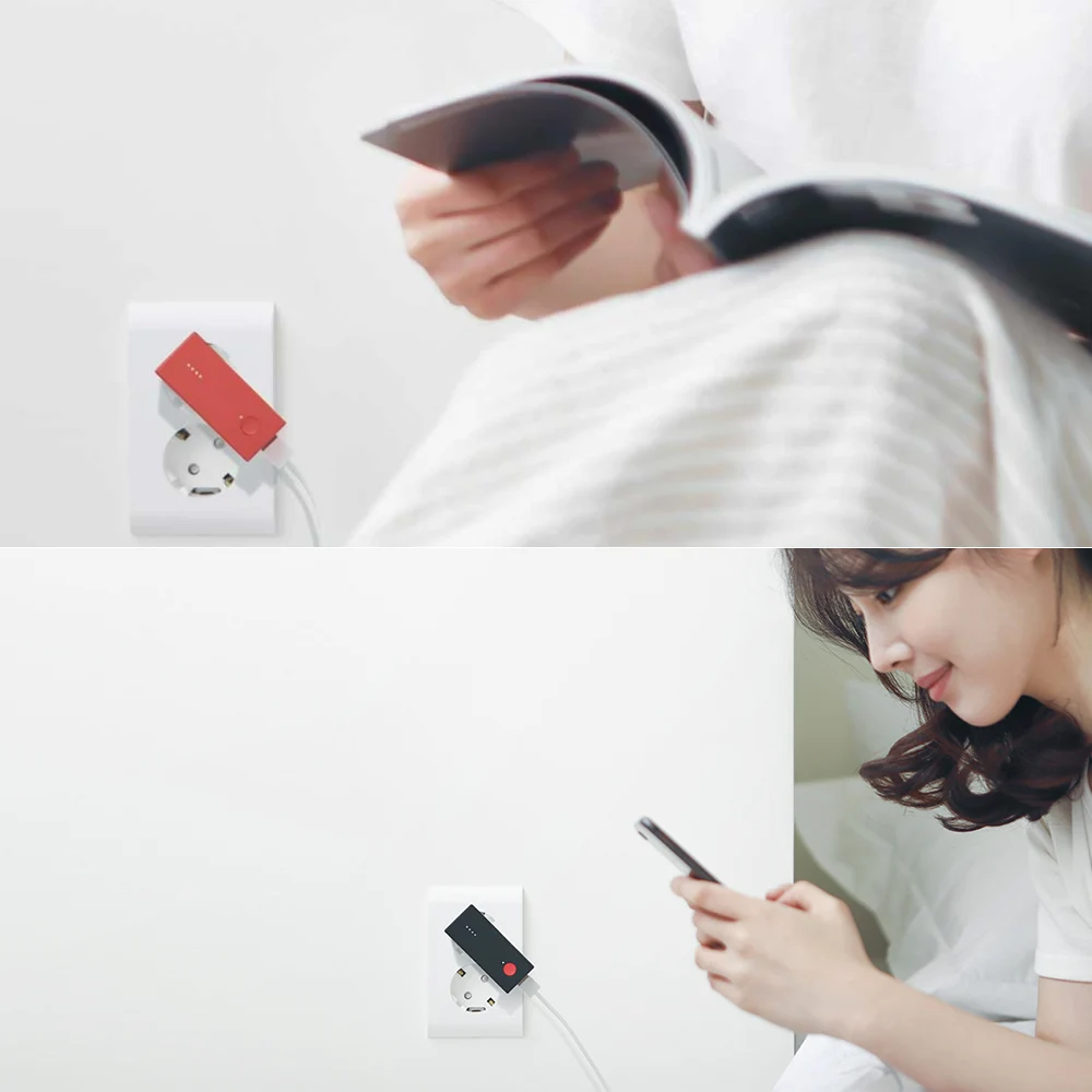 Xiaomi SOLOVE портативное зарядное устройство для путешествий W2 складной Универсальный США ЕС Великобритания штекер Адаптер 5000 мАч банк питания USB с двумя выходами